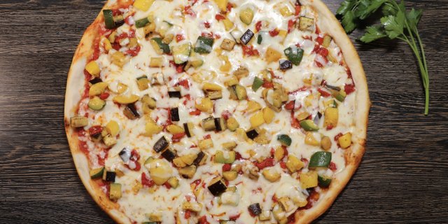Grilled Vegetable Pizza