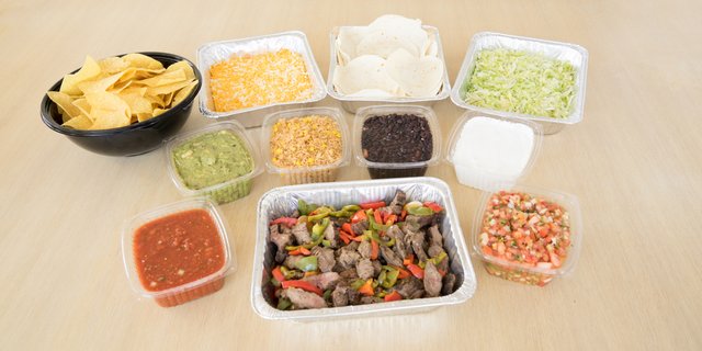 Classic Steak Fajitas Buffet
