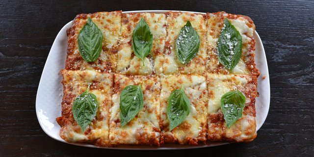 Margherita Focaccia Pizza