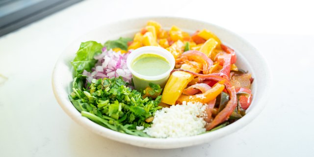 Mango Spinach Bowl