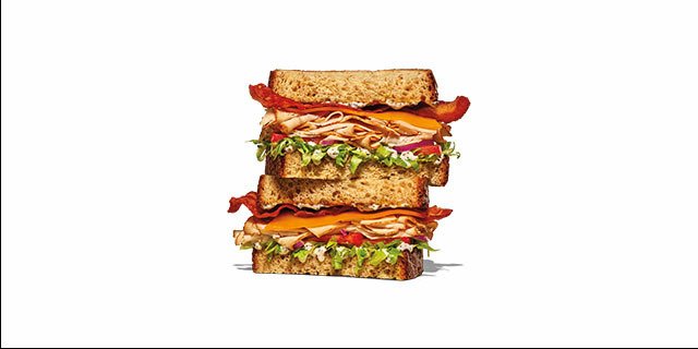 Turkey Ranch & Bacon Sandwich Platter