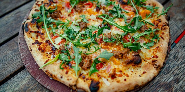 Zaza Italian Sausage Pizza