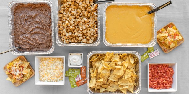 Build-Your-Own Chicken Nacho Bar