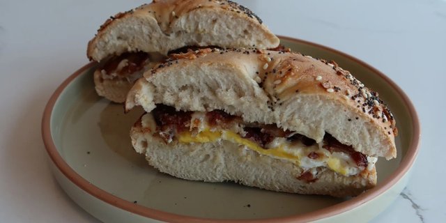 Bacon, Egg & American Cheese Sandwiches