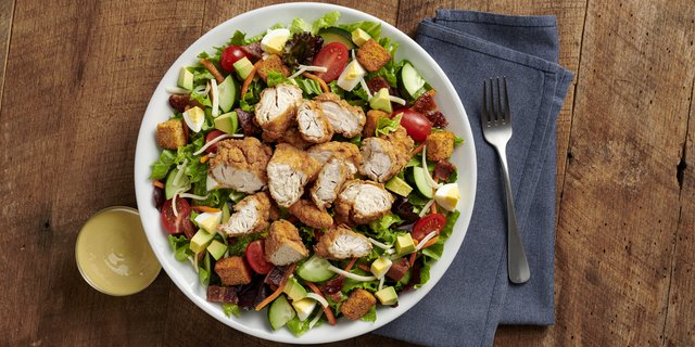 Chicken Club Salad (Serves 3-4)