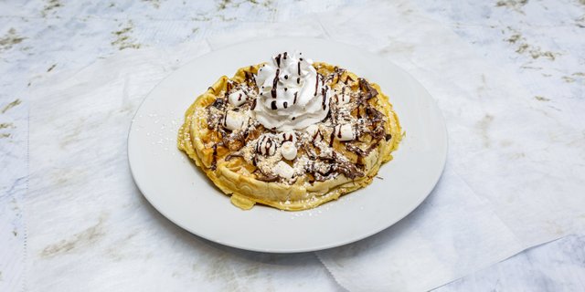 Campfire Crepe Waffle