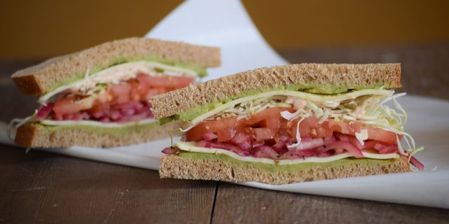 Veggie Baja Sandwich Platter