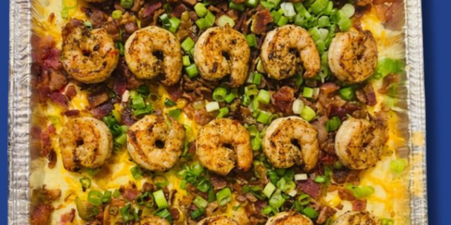 Shrimp & Grits Tray