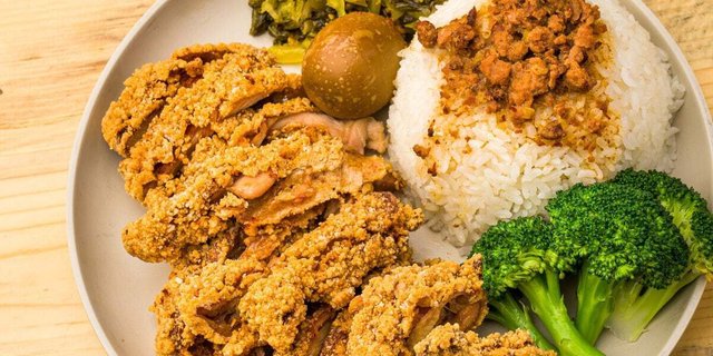 Taiwanese Fried Chicken Cutlet Rice Boxed Lunch