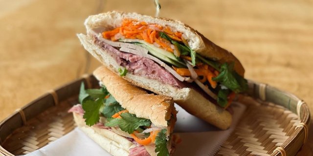 Traditional Banh Mi Sandwich