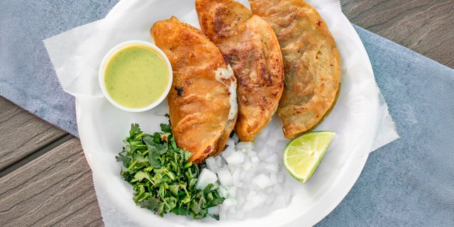 Fried Marinated Pork Taco