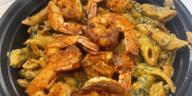 Cajun Grilled Shrimp Pasta