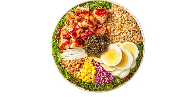 Barbecue Chicken Bibim Grain Bowl
