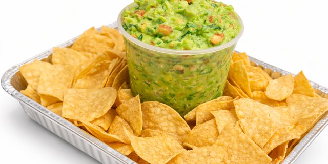 32oz Guacamole & Chips Tray