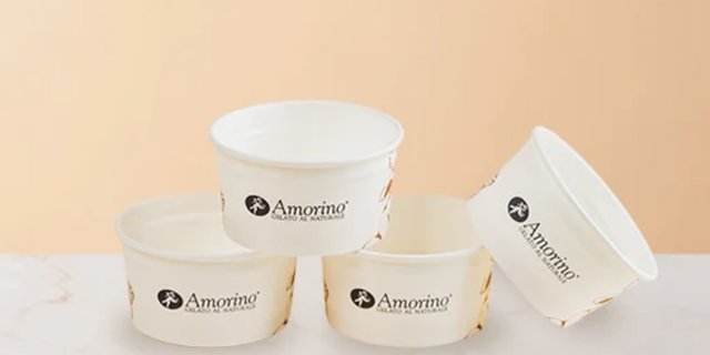 4 Amorino Cups