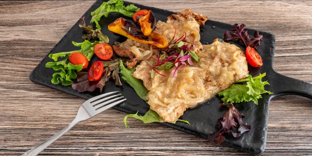 Grilled Pork Steak
