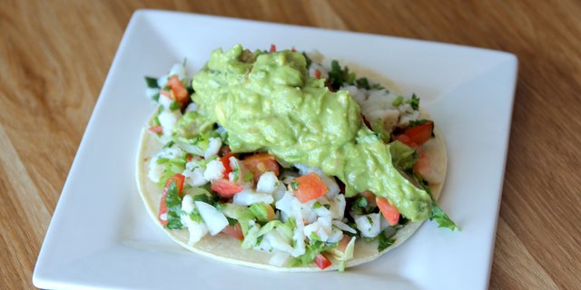 Ceviche Taco