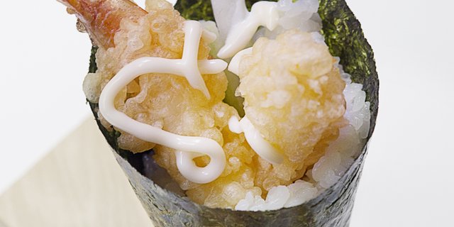Shrimp Tempura Handrolls