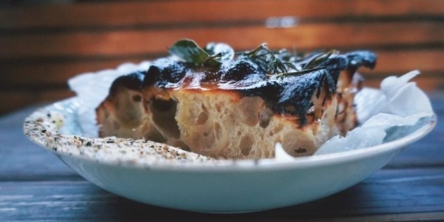 Focaccia w/ Cultured Butter