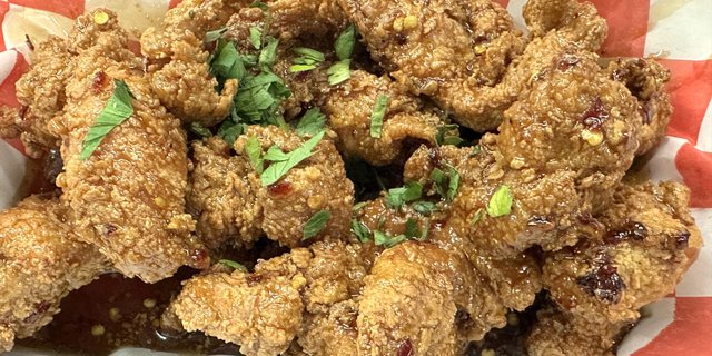 Glazed Fried (Soy Garlic) Chicken Rice Bowl
