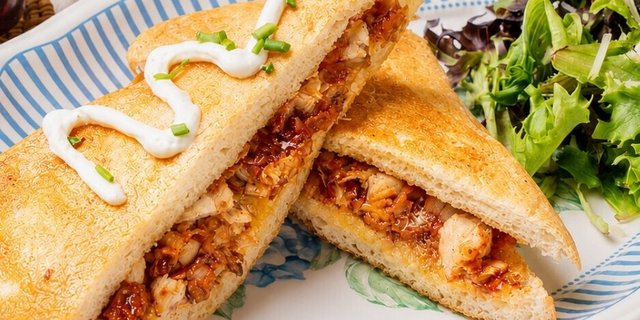 Whipped Feta & Bacon Confit Panini