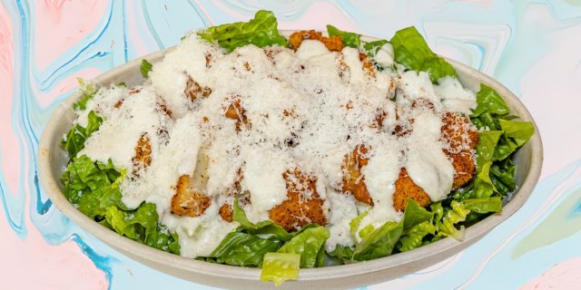 Ragin’ Cajun Caesar Salad