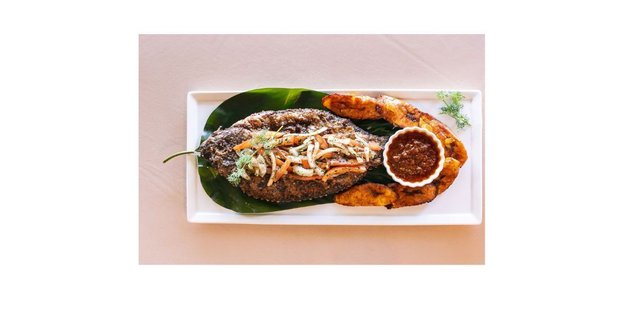 Grilled Tilapia & Plantain