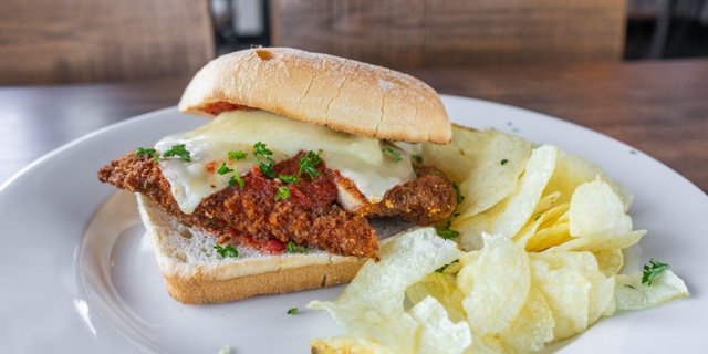 Chicken Parmigiana Sandwich