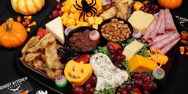 Halloween Cheese Platter
