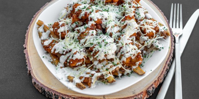 Chicken Truffle Parmesan Fries