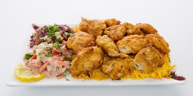 Chicken Kebab Plate