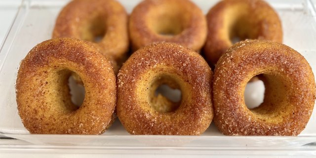 Dozen Orange Donuts