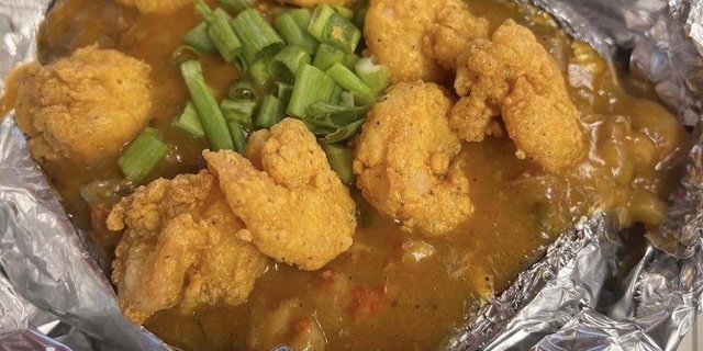 Crawfish Étouffée Baked Potato