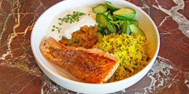 Grilled Nordic Trout Bowl