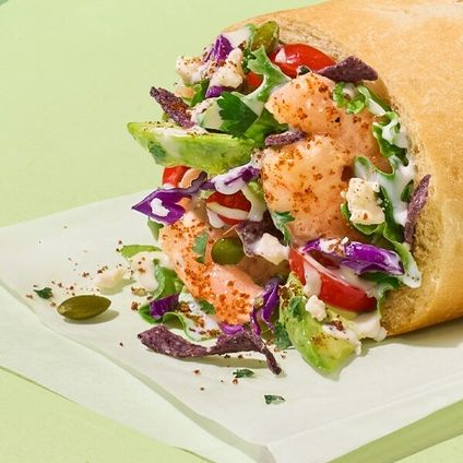 NEW Shrimply Baja Salad Stuffer Boxed Lunch