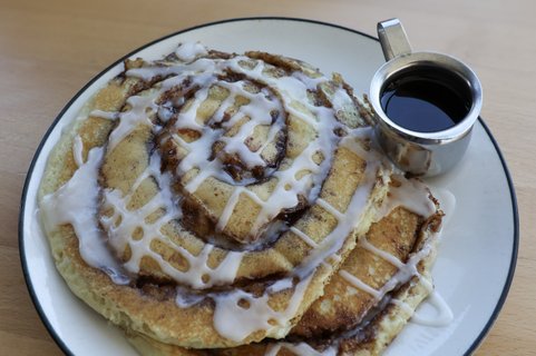 Cinnamon Swirl Pancakes