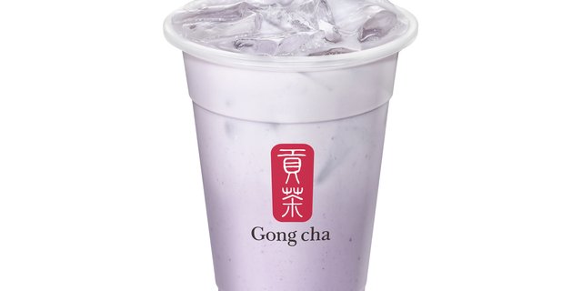 Cold Taro Coconut Milk Tea