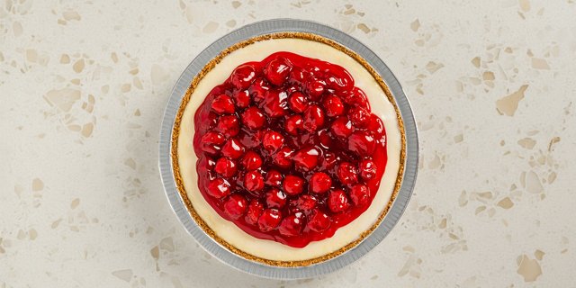 Whole Cherry Cheesecake