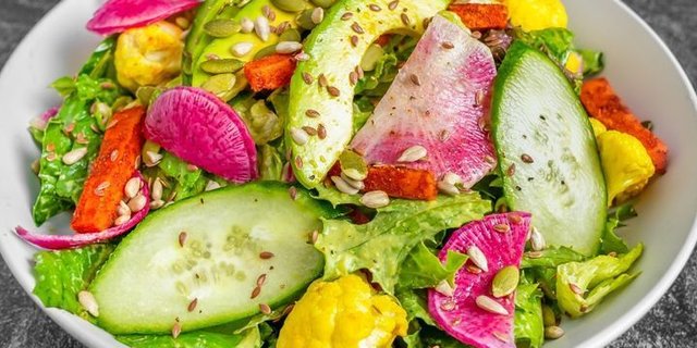Individual Garden Goddess Salad