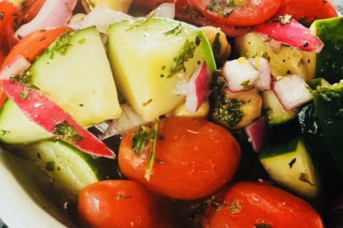 Tomato Cucumber Salad