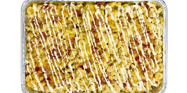 Chicken Bacon Ranch Loaded Mac N Cheese Pans