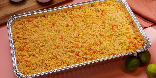 Large Pan of Rice