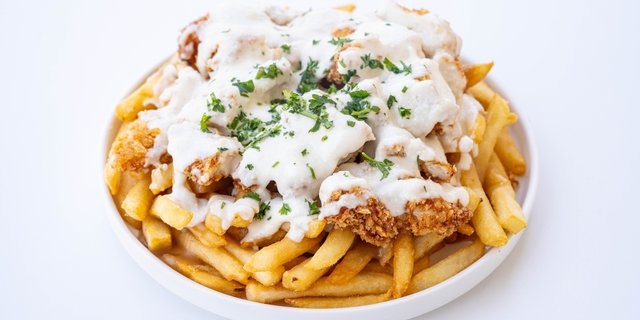 Half Order - Lemon Cream Chop Fries