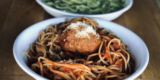 Spaghetti & Meatballs