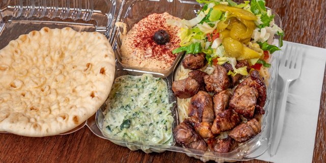 Lamb Gyro Rice Lunch Box