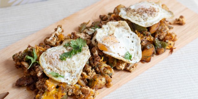 Potato & Cauliflower Hash