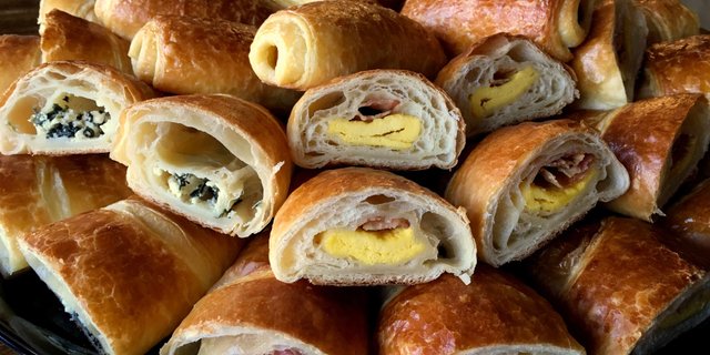 Savory Breakfast Pastry Tray
