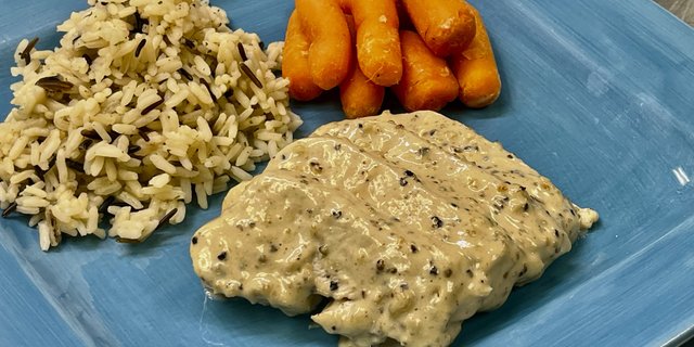 Creamy Peppercorn Chicken