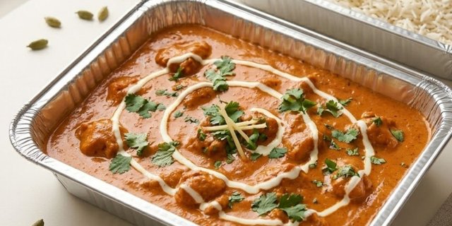 Butter Chicken + Rice