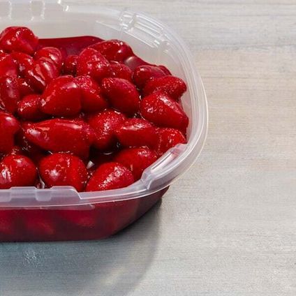 Strawberries In Glaze